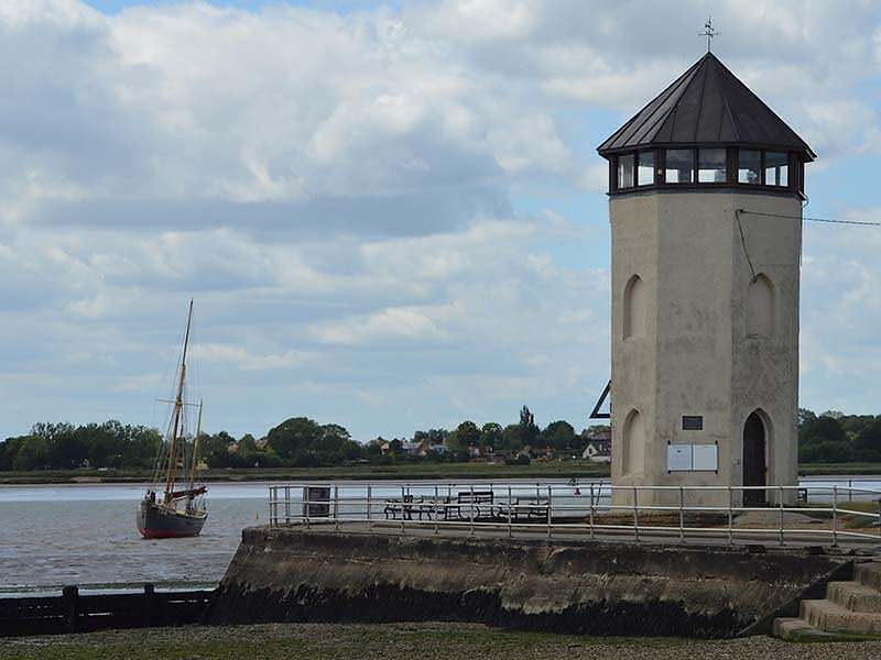 Illustrating Pioneer has a lucky escape on Brightlingsea Info