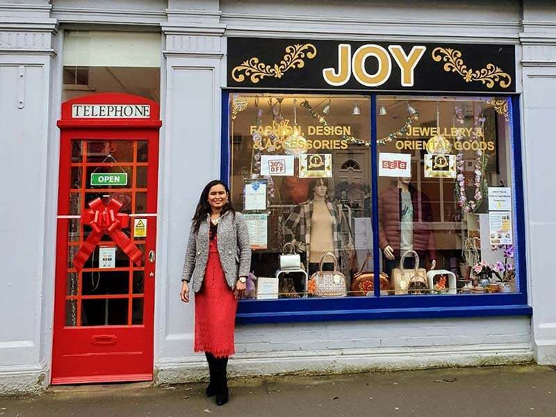 Illustrating Joy is happy to be in Brightlingsea on Brightlingsea Info