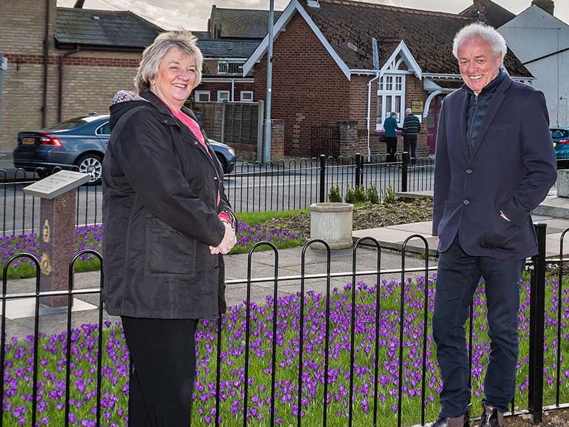 Illustrating Jayne takes the helm at Brightlingsea Town Council on Info Staging