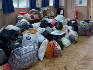 Illustrating Brightlingsea rallies to Ukraine cause on Info Staging