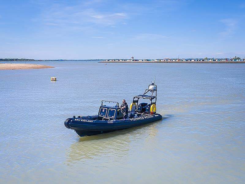 Illustrating Fishery protection authority gains new patrol boat on Brightlingsea Info