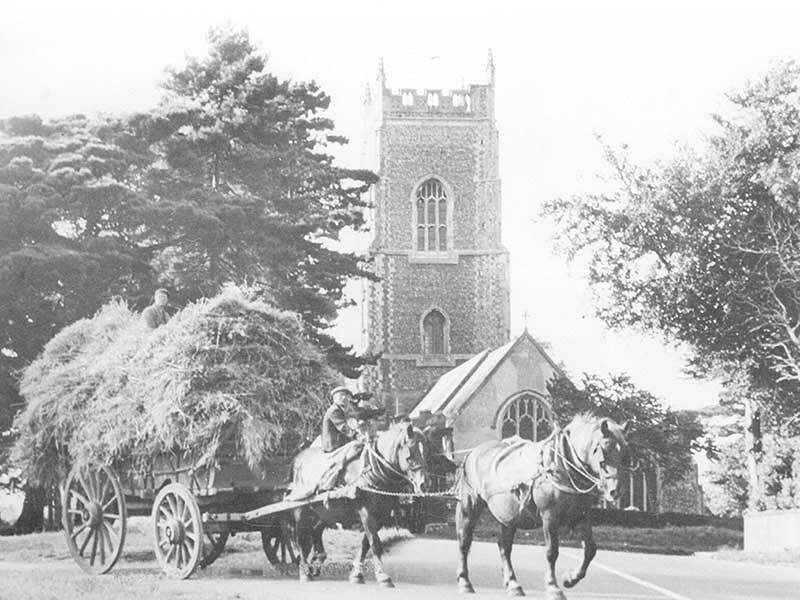 all saints church in 1940