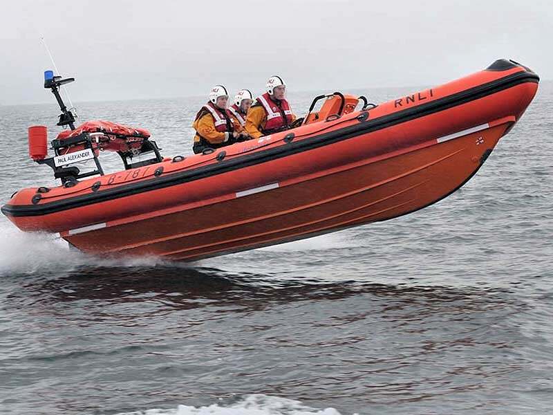 lifeboat in action