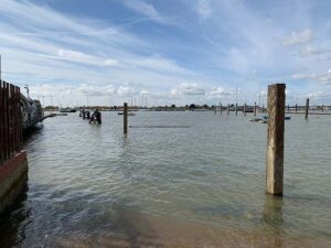 Illustrating No crabbing allowed – £100,000 Brightlingsea Heritage Quay jetty will be closed to the public on Brightlingsea Info
