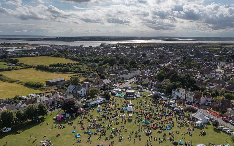 Illustrating Brightlingsea Free Music Festival bows out on a high on Brightlingsea Info