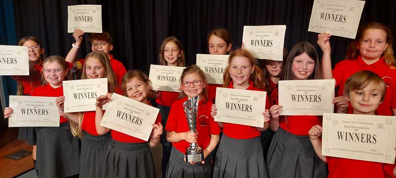 Illustrating Brightlingsea Primary School Choir wins Rotary competition on Brightlingsea Info