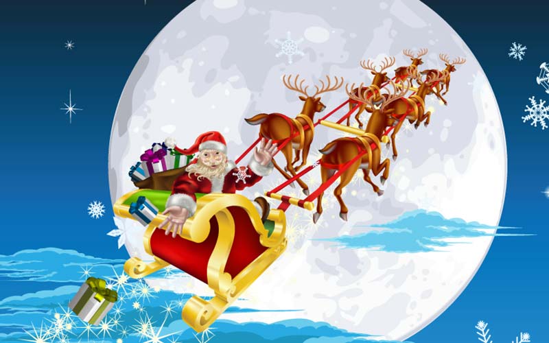 Illustrating Rotary club will be helping Santa tour Brightlingsea on Brightlingsea Info