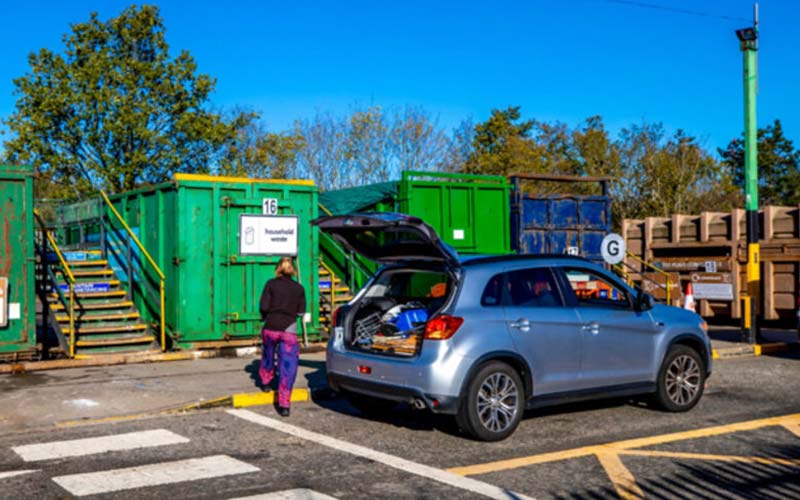 Illustrating Going to the recycling centre? You'll need to book in advance from March on Brightlingsea Info
