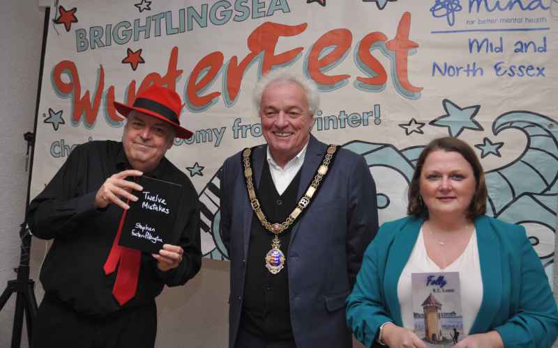 Illustrating Local book launches mark the start of town's Literary Festival on Brightlingsea Info
