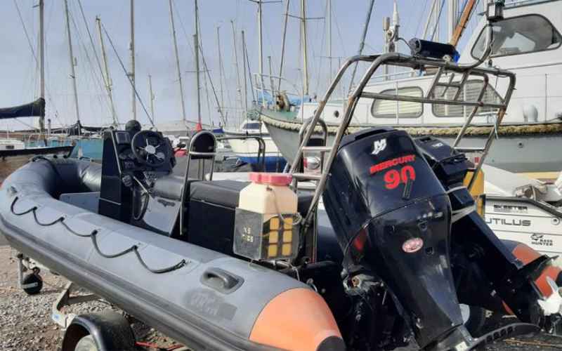 Illustrating Boat seized in Brightlingsea in migrant smuggling investigation on Brightlingsea Info