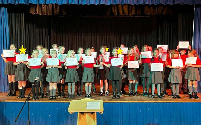 Illustrating Three times a winner! Primary school choir takes top spot in Colchester competition on Brightlingsea Info