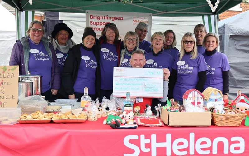 Illustrating Record-breaking year for Brightlingsea Hospice Support Group on Brightlingsea Info