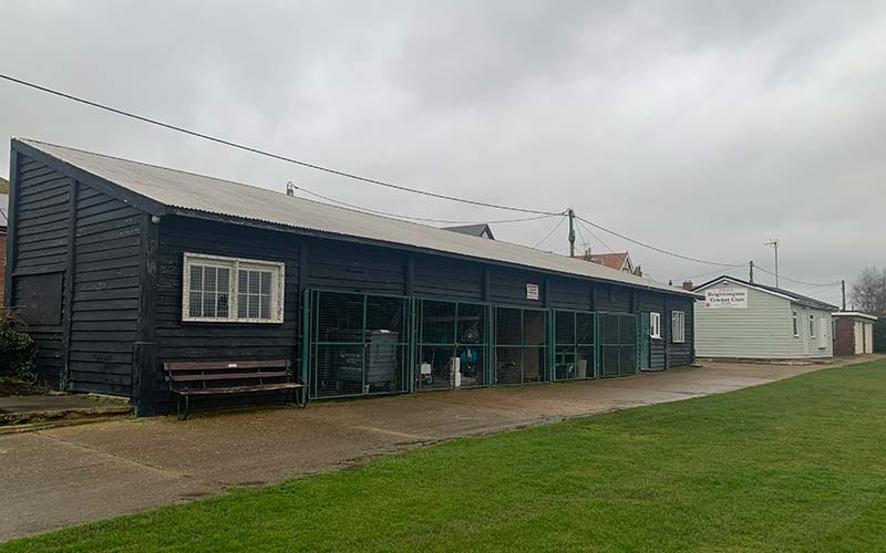Illustrating Cricket club looks to the future as clubhouse plans are approved on Brightlingsea Info