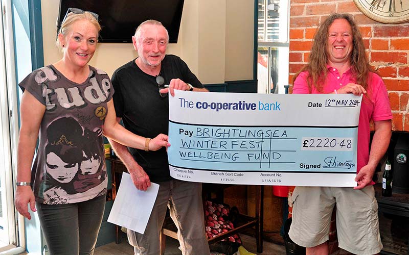 Illustrating Brightlingsea folk dig deep to raise record amount for Wellbeing Fund on Brightlingsea Info