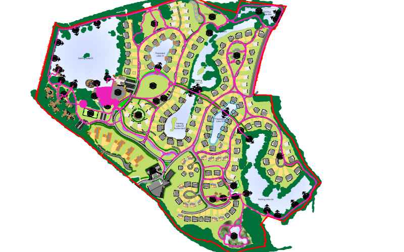 Illustrating Lower Farm 'Center Parcs' style development due to be decided by planners on Brightlingsea Info