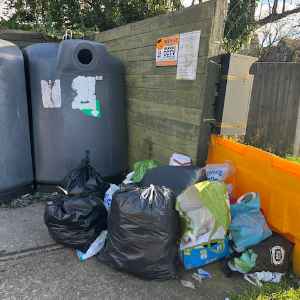 Illustrating Bottle banks in short supply as Fiveways' facility removed on Brightlingsea Info