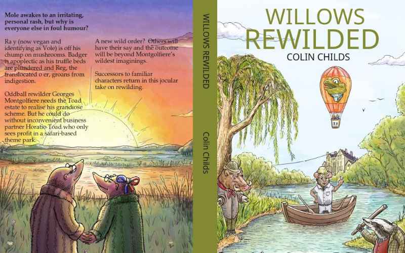 Illustrating Local author writes zany take on Wind in the Willows on Brightlingsea Info