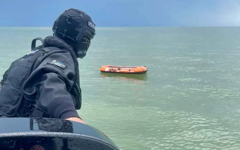 Illustrating Marine police warn of inflatables danger after search on Brightlingsea Info